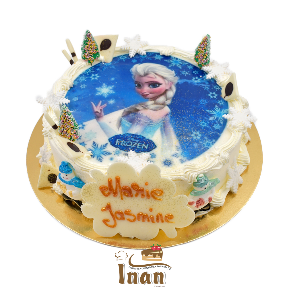 TORT FROZEN CU BRĂDUŢI -I0148