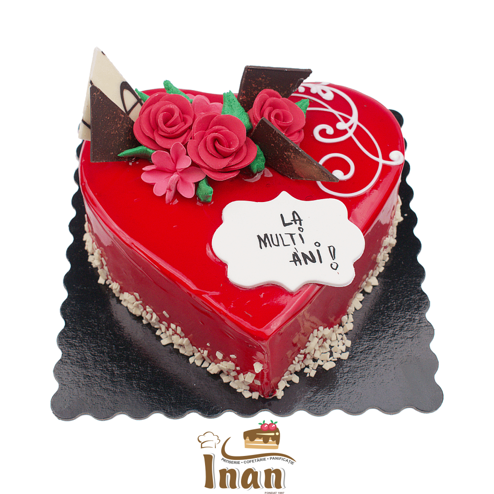 TORT INIMIOARĂ IN GEL ROSU -I0201NAPOLEON
