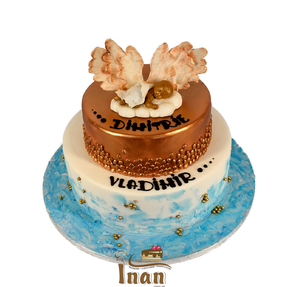 TORT BOTEZ MARŢIPAN ÎNGERAŞ -I0050