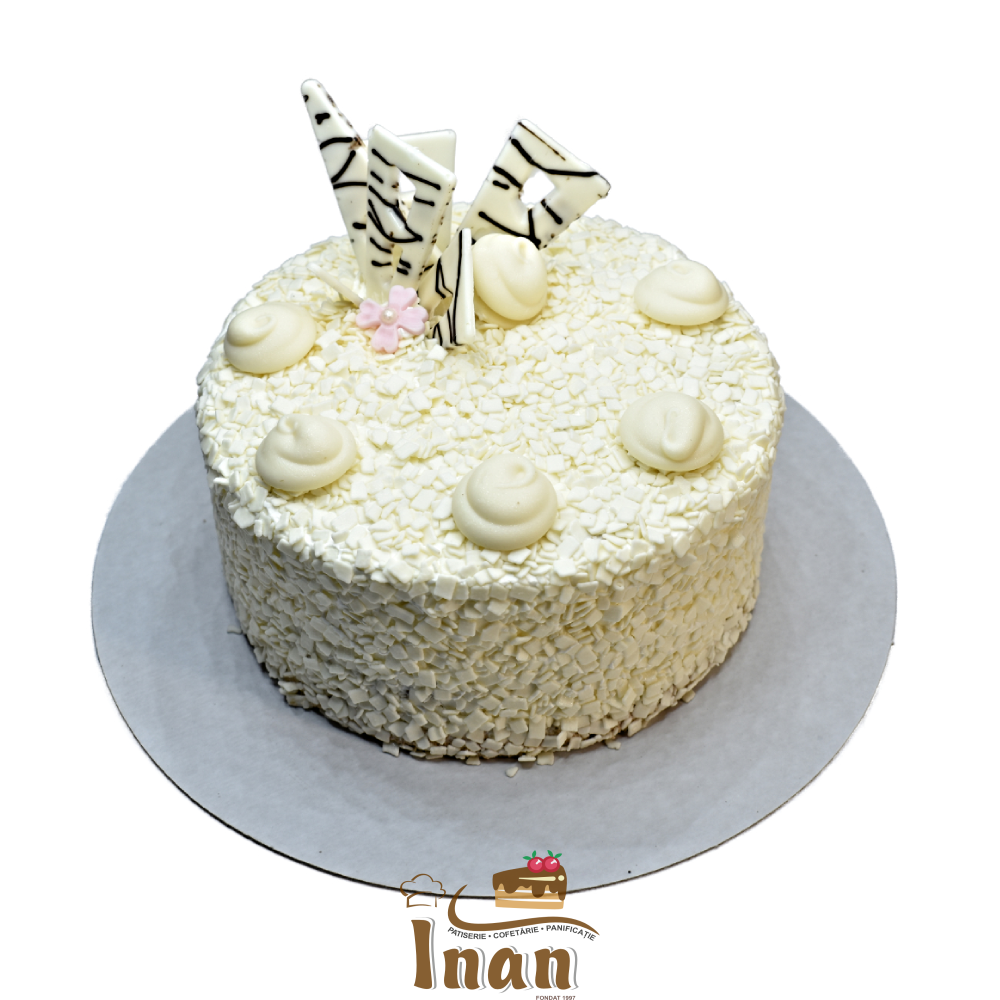 TORT FULGI ALBI DE CIOCOLATĂ -I0074