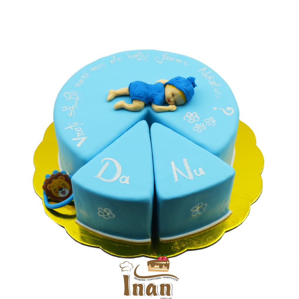 TORT MARŢIPAN BABY-I0115MOZAIC