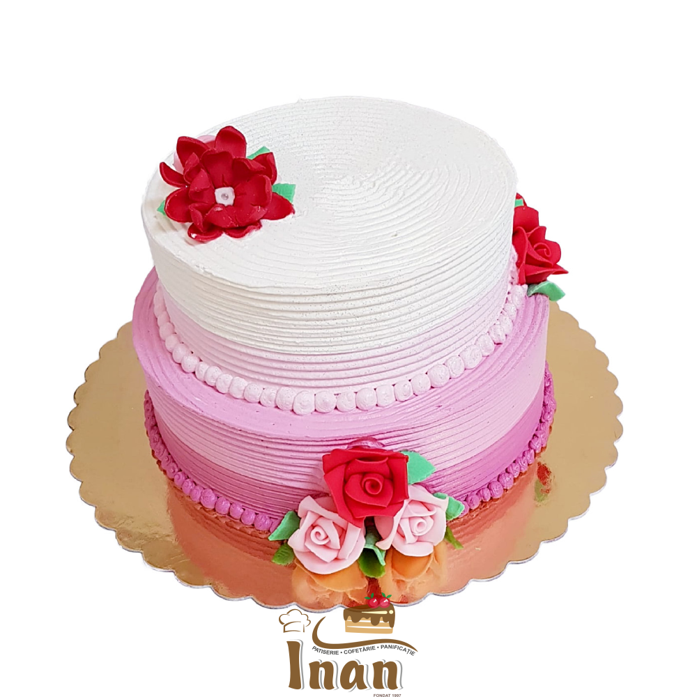 TORT ROSE OMBRE -I0239