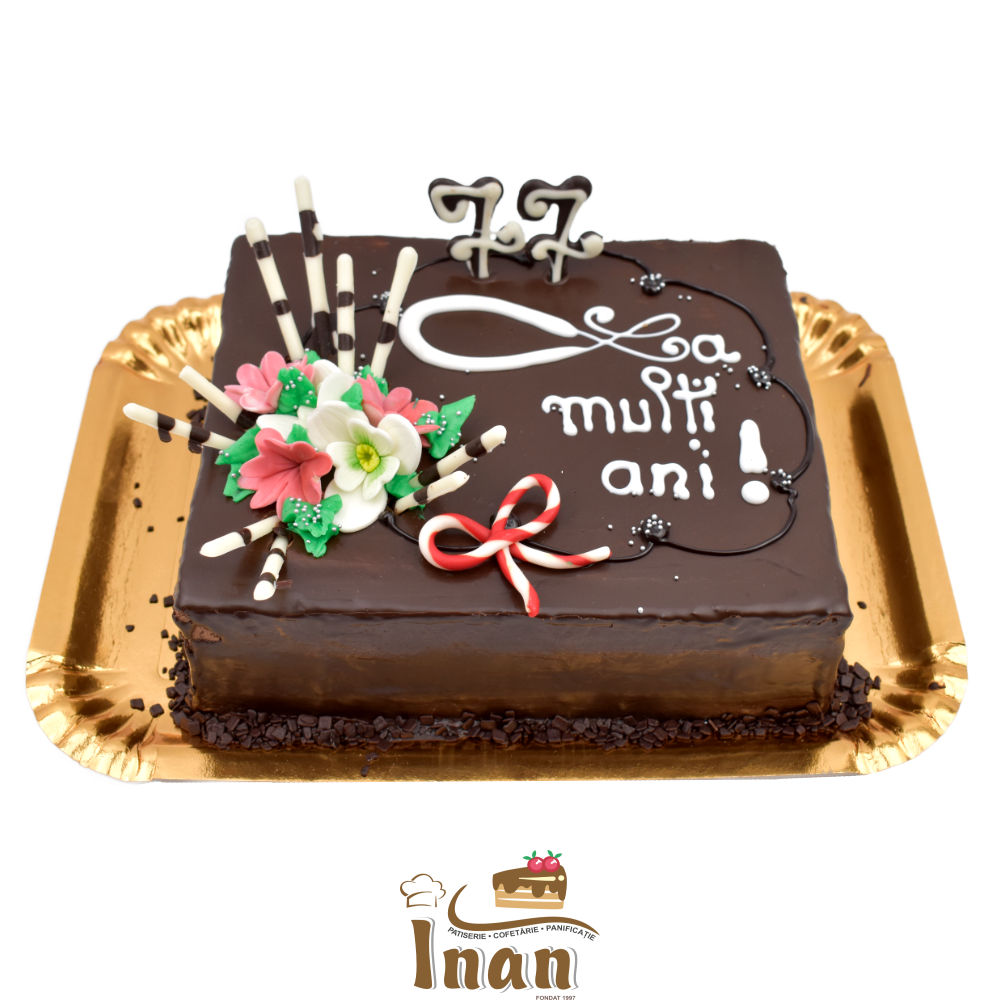 TORT GINA ÎN CIOCOLATĂ -I0274