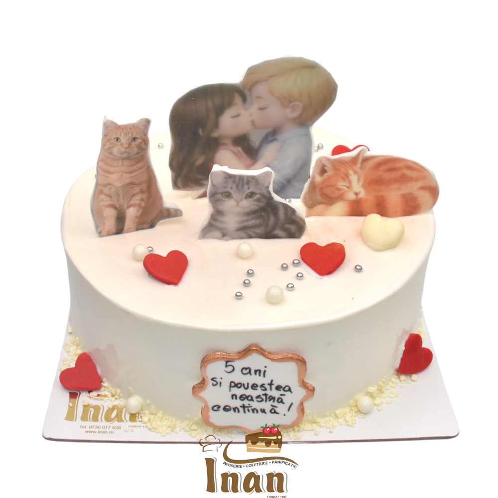 TORT PERSONALIZAT PRINTAT-IMG GINA