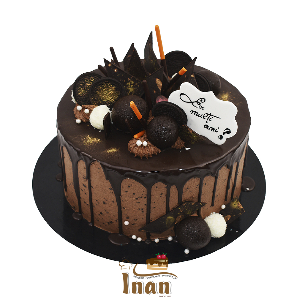 TORT FRESH ÎN BLACK CHOCOLATE -I0083