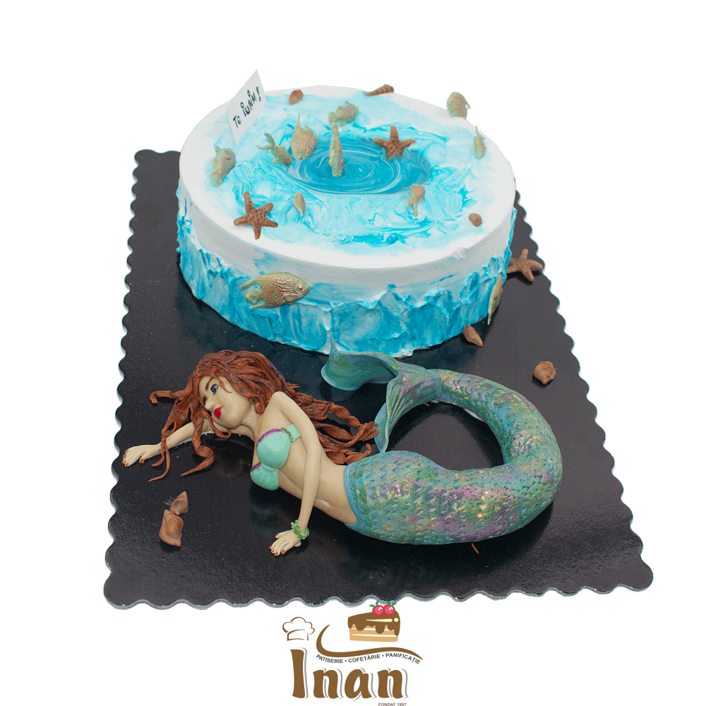 TORT SIRENA-I0399CIOCOLATA SI VANILIE