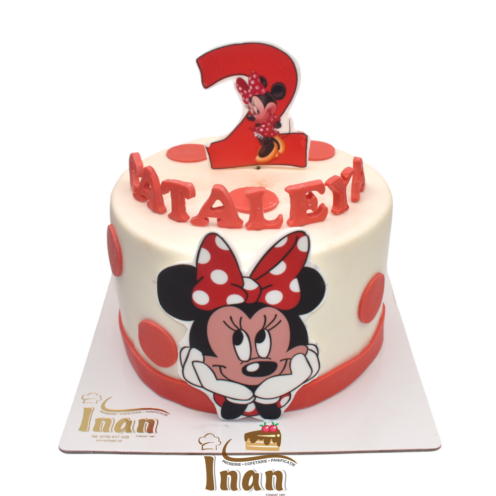 TORT MARŢIPAN FETIŢA MINNIE -I0108
