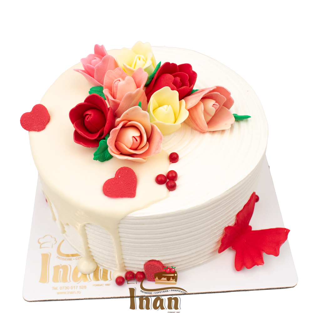 TORT FRESH CU FLORICELE -I0278