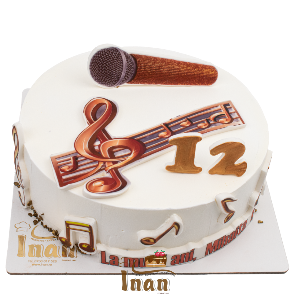 TORT NOTE MUZICALE -I0212