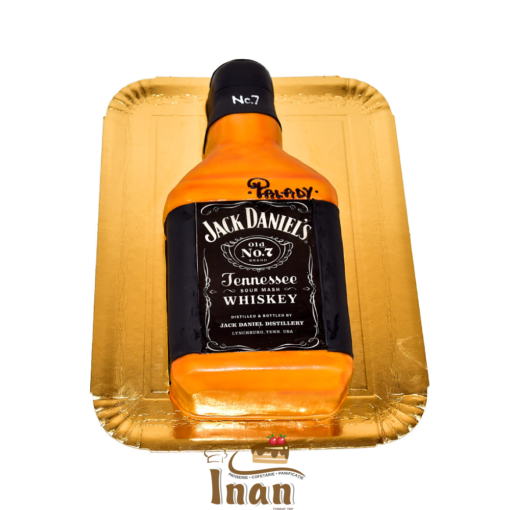 TORT MARŢIPAN JACK DANIEL'S -I0100