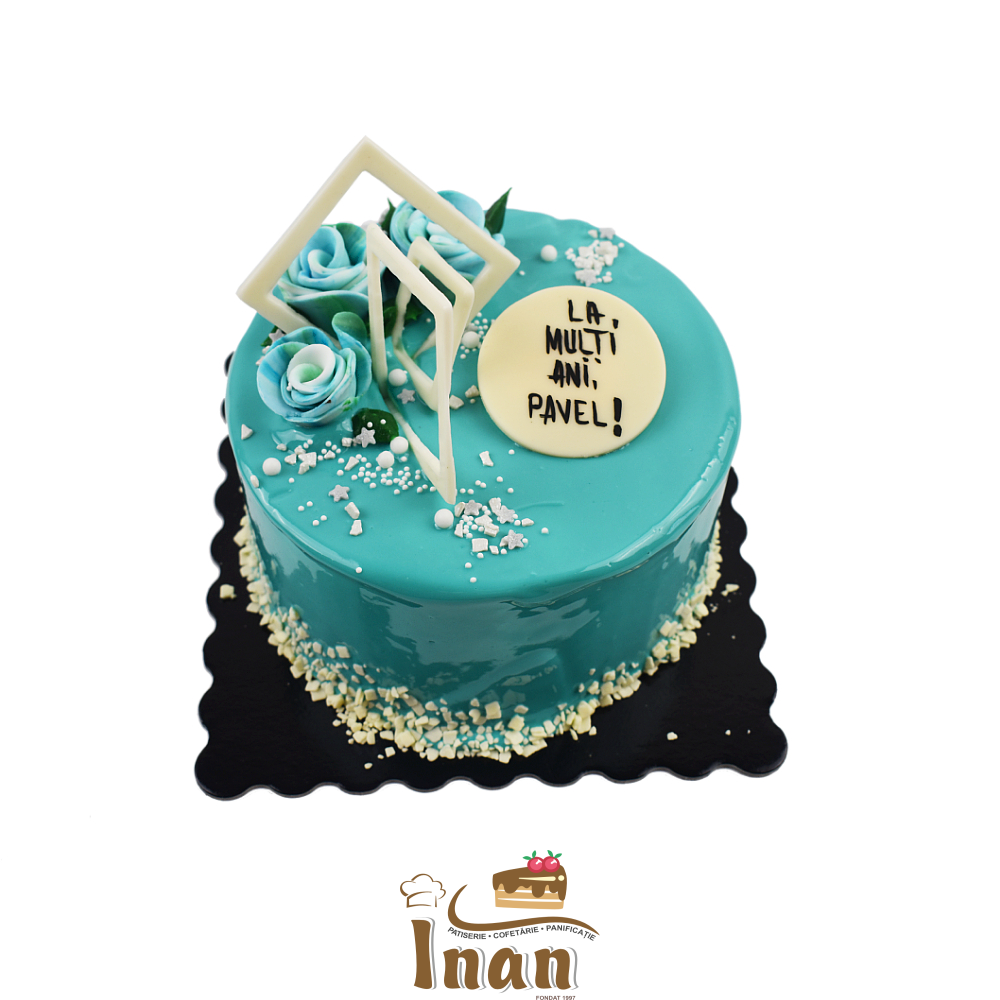 TORT MOZAIC CU TRANDAFIRI -I0094